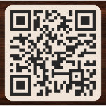 Create Custom Small Business Website Scan QR Code Square Sticker<br><div class="desc">Create your own custom, personalized, simple, cool, modern, stylish, minimalist, hassle-free, easy-to-use, rustic earth and black colour, business company organization corporate website address URL QR Code square stickers. To customize, simply type your business / company / small business / wedding website address, and the QR Code generator will automatically create...</div>