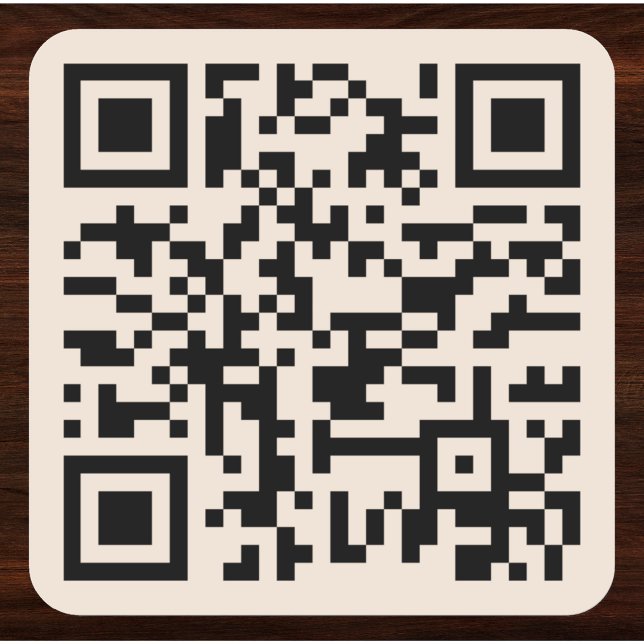 Create Custom Small Business Website Scan QR Code Square Sticker (Create Custom Small Business Website Scan QR Code Square Sticker)
