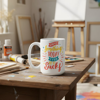 Create Even If It Sucks – Retro Mug