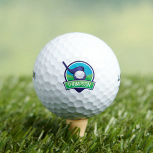 Create First name, last name monogram golf balls