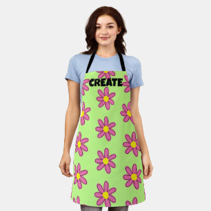 CREATE Fun Flowers Apron