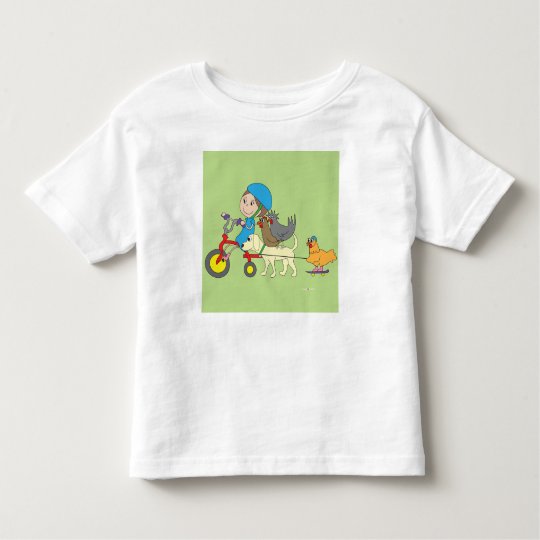 Create Happiness Toddler Tshirt (Green)