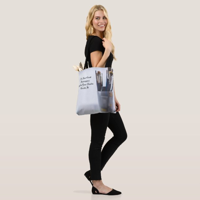 Create It Tote Bag (On Model)