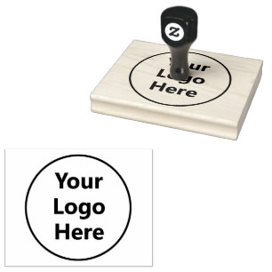 Create Large Business Stamp Your Logo Here Upload