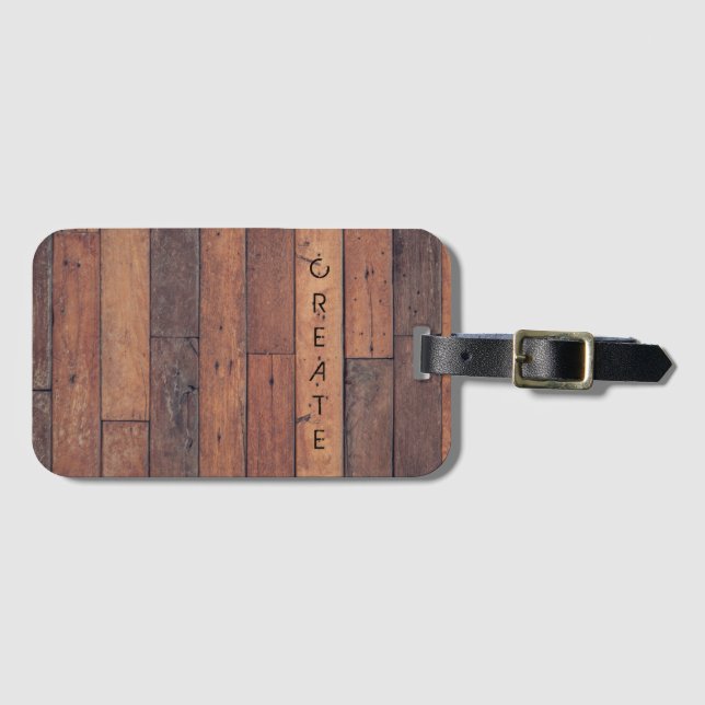 Create Luggage Tag (Front Horizontal)