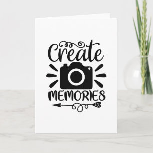 Create memories card
