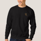 Create Mens Custom Embroidered Monogram Sweatshirt