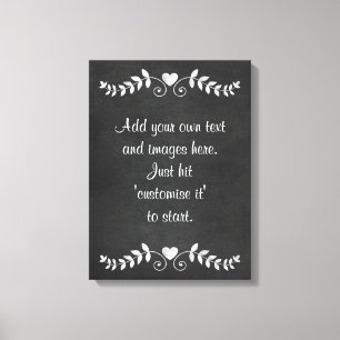 Create own chalkboard wall art - menu,sign,proverb