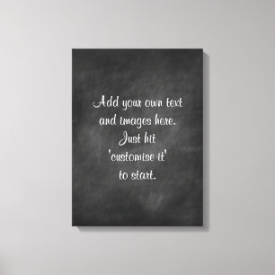 Create own chalkboard wall art - menu,sign,proverb