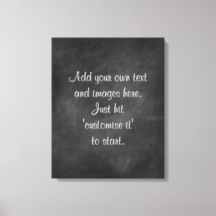 Create own chalkboard wall art - menu,sign,proverb