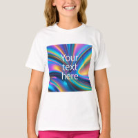 create own image text luminous hologram graphic