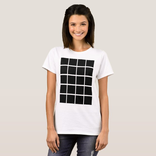 Create Own PHOTO Collage Instagram Tshirt Keepsake (Front Full)