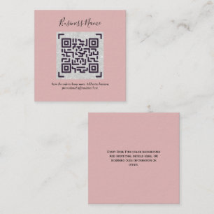 Create own QR Code Business Card - Lots of Colours
