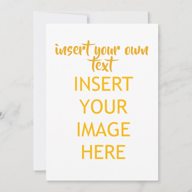 Create | Personalize Your Wedding Own Invitation (Front)