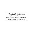 Create Personalized Elegant Name Return Address