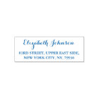 Create Personalized Elegant Name Return Address