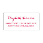 Create Personalized Elegant Name Return Address