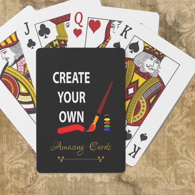 Create Playing Cards, Branded, Personalized Cards (Creator Uploaded)