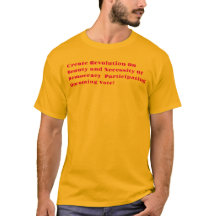 Create Revolution On T-Shirt