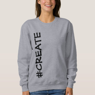 #CREATE (Rotated) Sweatshirt féminine