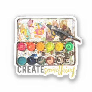 Create Something Cutout Sticker