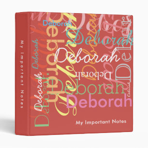 Create stylish grapefruit colour binder