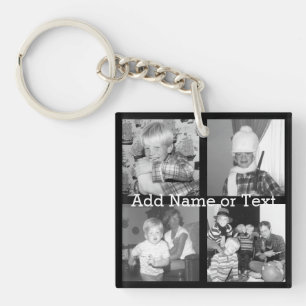 Create sur Instagram Collage with 4 photos - Black