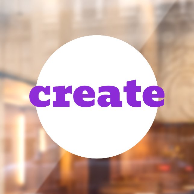 Create Window Cling (Sheet 2)