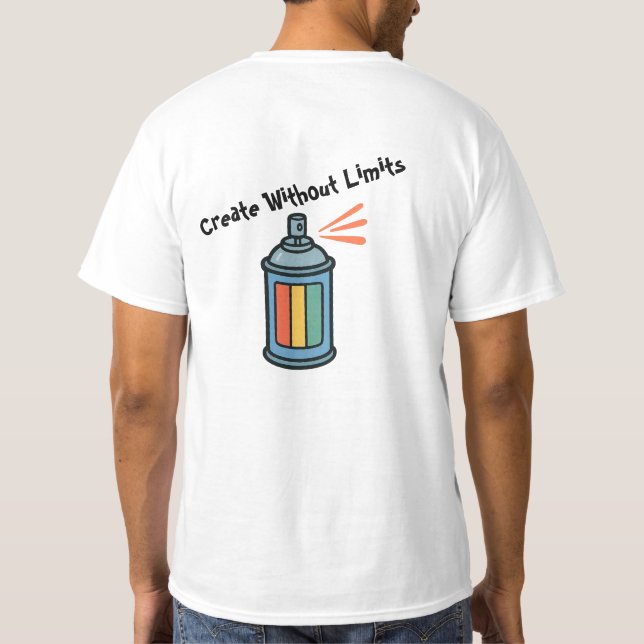 Create Without Limits T-Shirt (Back)