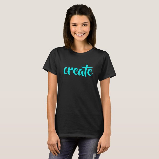 "Create" Women's T-Shirt (Front Full)