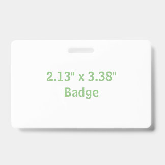 Create You Own 2.13" x 3.38" Badge