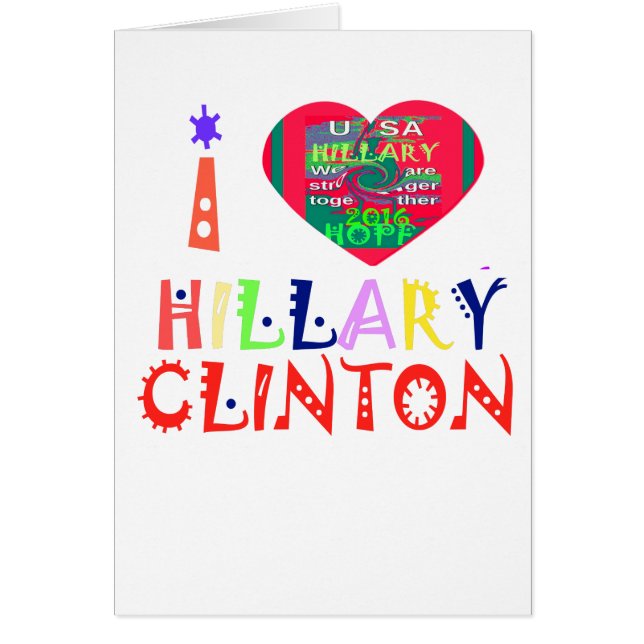 Create You Own Inspirational Hillary Love (Devant)