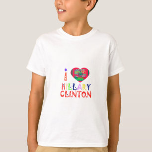 Create You Own Inspirational Hillary Love Quote T-Shirt