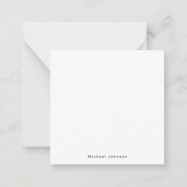 Create You Own Personal Card (Front)