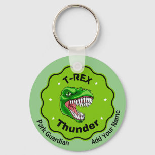 Create You Own T-Rex Dinosaurs Roaring Adventure  Keychain