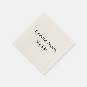 Create Your Brand Promotion Standard Cocktail Napkin