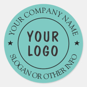 Create Your Business Logo Custom Classic Round Sti Classic Round Sticker