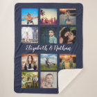 Create Your Custom 12 Photo Collage Family Navy