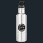 Create Your Custom Company Logo and Business Name 710 Ml Water Bottle<br><div class="desc">Add your company logo and brand identity to this water bottle as well as your website address or slogan by clicking the "Personalize" button above. These brand-able water bottles can advertise your business as employees use them and double as a corporate swag. Available in other colours and sizes. No minimum...</div>