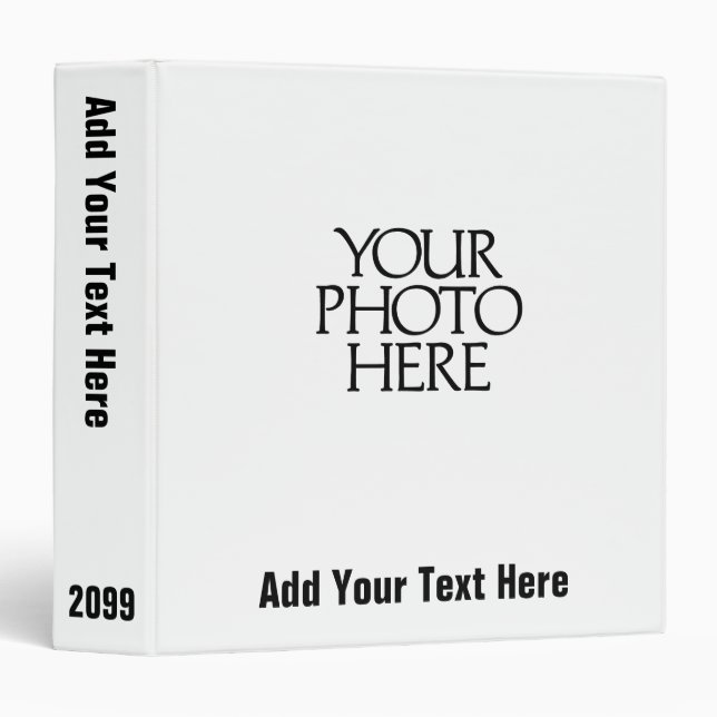 Create Your Custom Photo Binder (Front/Spine)