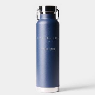 Create Your Day Motivational Water Bottle