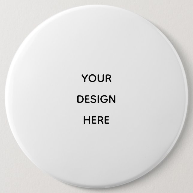 Create your design here add your text logo 6 inch round button (Front)