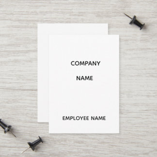 Create your design here add your text logo calling card