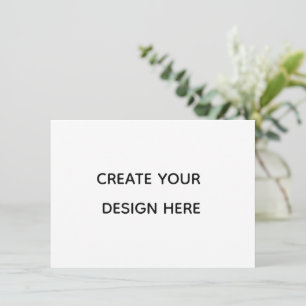 Create your design here add your text logo hare enclosure card