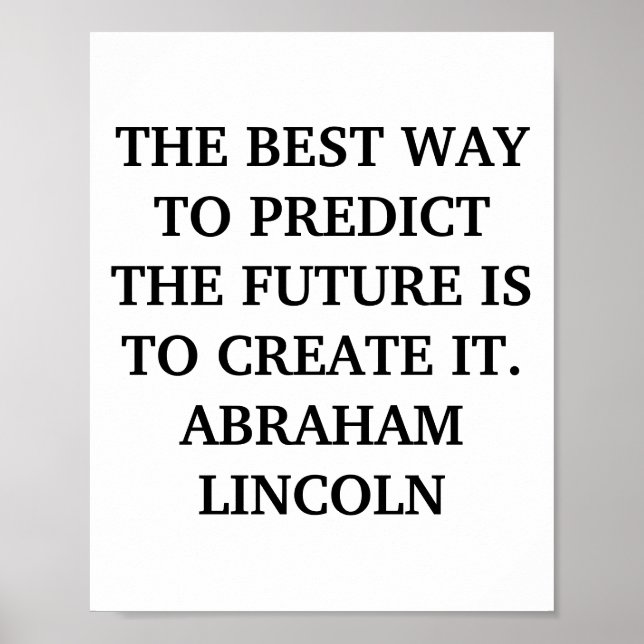 Create your future poster (Front)