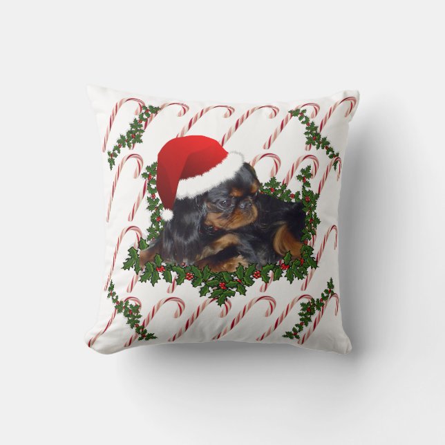 Create Your Holiday Photo Throw Pillow (Front)