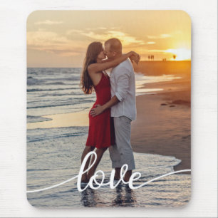 Create Your Love Romantic Photo  Mouse Pad