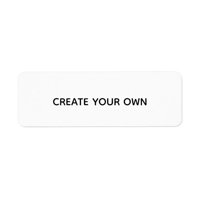 Create Your Own (Front)