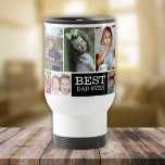 Create Your Own 10 Photo Collage Best Dad Ever Travel Mug<br><div class="desc">Photo Collage Mug - A special gift for dad personalized with 10 favourite pictures of happy memories with kids.</div>