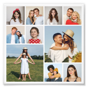 Create Your Own 10 Photo Collage Photo Enlargement Print
